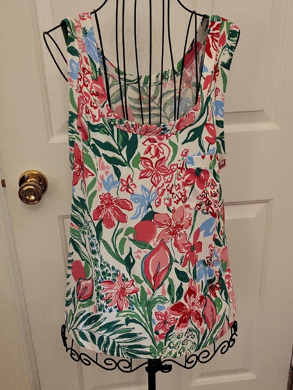 Lilly Pulitzer Multi Glowing Gardens PJ Top